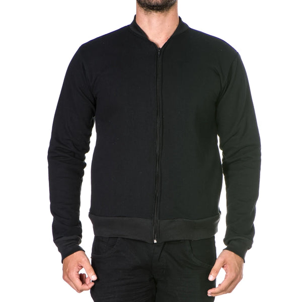 JAQUETA BÁSICA MASCULINA ESSENTIAL PRETA