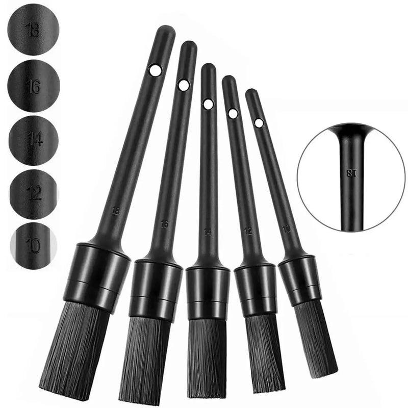 KIT COMPLETO DE PINCÉIS PARA DETALHAMENTO AUTOMOTIVO